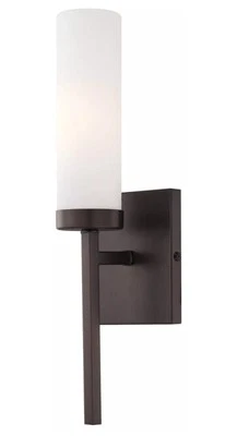 Minka Lavery 4460-647, Arandela de Parede 1 Luz, 60 Watts Total, Pátina de Bronze Cobre - Imagem 1 de 2