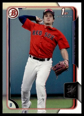 2015 Bowman Draft Picks & Prospects Tate Matheny Boston Red Sox #89 - Image 1 of 2