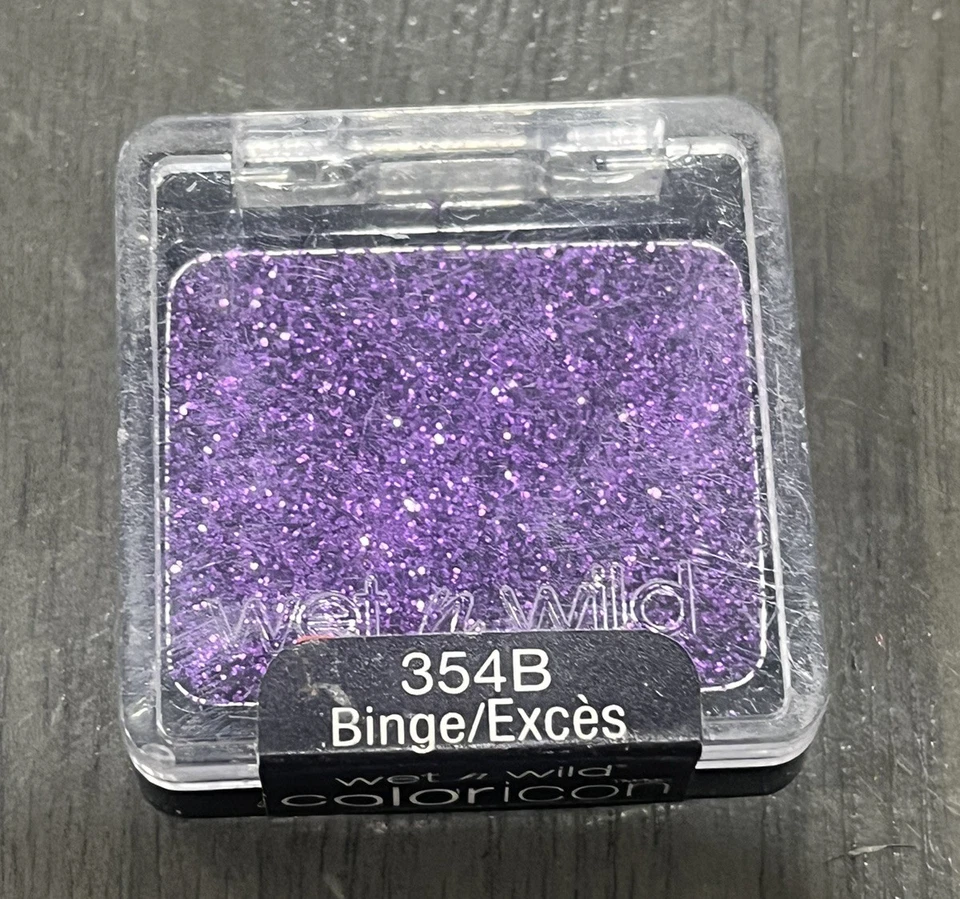 Wet n Wild Color Icon Glitter Eyeshadow Single, Binge 354B Sealed *NEW* - Image 1 of 1