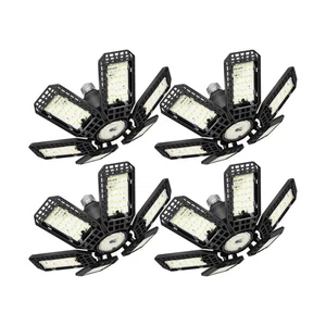 LED Garage Light 4 Pack, 200W 20000LM 6500K LED Shop Lights, Garage Ceiling L... - Picture 1 of 6