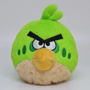 SAMPLE Color Test Red Bird In GREEN Plush | 5" 2012 CWT Collection - Picture 1 of 7
