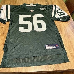 Reebok NFL Vernon Gholston #56 DE/LB New York Jets Green Jersey Mens Medium - Bild 1 von 11