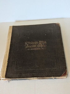 Standard Atlas von Macomb County Michigan 1895 mit Plat Buch komplett Hardcover - Bild 1 von 24