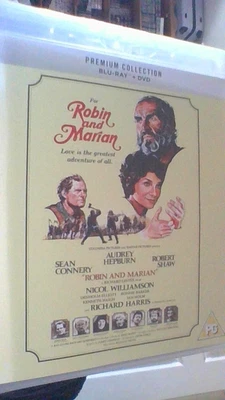 Robin and Marian  Blu-ray + DVD + Art cards + Poster - SEAN CONNERY  ROBERT SHAW - Image 1 of 4