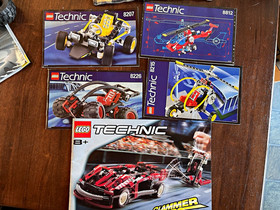 LEGO Technic Instruction Manuals Booklets Lot for Sets 8207 8215 8226 8812 8242