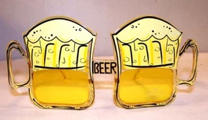 JARRA DE CERVEZA GAFAS DE FIESTA fiestas ARTÍCULO disfraz GAFAS NUEVO beber gafas - Imagen 1 de 1