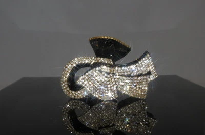 1 Nuevo Magnífico Pinza para el Cabello con Brillantes Cristales Swarovsky Accesorios para Joyería para el Cabello Foto 1 de 4