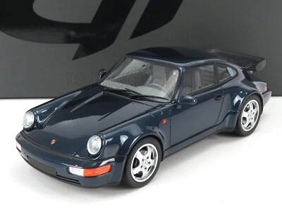 1/18 Porsche 911 Turbo 3.3 Typ 964 1991 Amazon Green GT Spirit Model GT315 Rare - Image 1 of 4