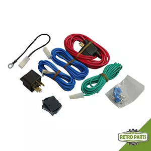 Driving/Fog Lamps Wiring Kit for Volvo 740 Isolated Loom Spot Lights - Picture 1 of 4