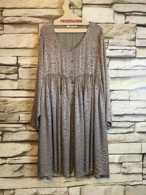 cocon.commerz PRIVATSACHEN WUNDERKAMM Kleid  aus BLOOMSILK in roségrau Größe 2-3 - Bild 1 von 4