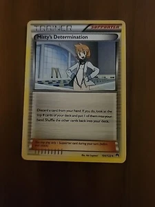 2016 Pokemon Card. 104/122. Uncommon. Trainer. Supporter. Misty's Determination. - Picture 1 of 2