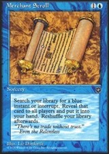 Merchant Scroll ~ Near Mint Homelands MTG Magic UltimateMTG Blue Card