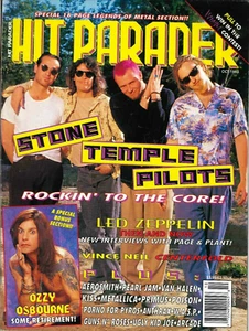 Revista Hit Parader octubre 1993 Stone Temple Pilots Led Zeppelin WASP GNR Kiss - Imagen 1 de 2