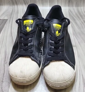 Adidas Superstar Pure Mens Size 8 Sneakers Shoes Core Black Shibuya FV2833 - Picture 1 of 8