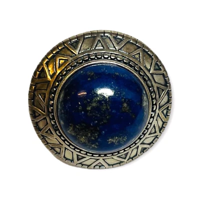 Silpada Sterling 925 Silver Peruvian Lapis Lazuli Ring R3270 Sz 5.75 - Image 1 of 4