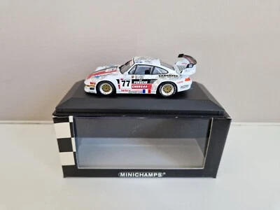 Minichamps 1/43 Porsche 911 GT2 EVO Chereau/Leconte/Jarier - #77 Le Mans 1997 - Immagine 1 di 4