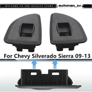 For 09-13 Chevy Silverado Sierra Extended Cab Rear Window Switch Bezels Covers - Bild 1 von 10