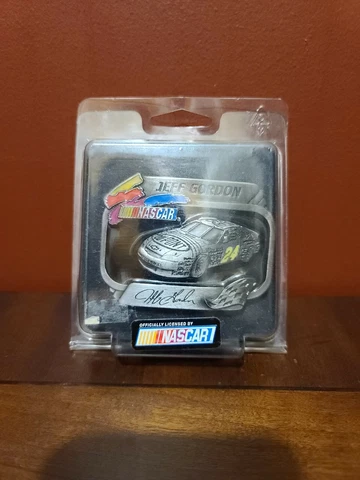 VINTAGE NASCAR JEFF GORDON LIMITED EDITION BELT BUCKLE AMERICAN LEGENDS Cover