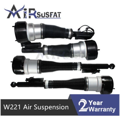 4PCS For Mercedes W216 W221 S-Class Front Rear RWD Air Suspension Shock Strut - Image 1 of 4