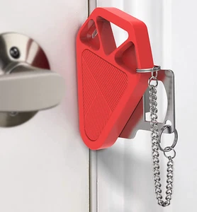 Portable Door Lock Travel Door Locks for Hotel Rooms Apartment Locks Home Securi - Picture 1 of 12