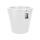 Pure Straight Round 35 Flowerpot White Indooroutdoor! Ø 34.50 x H 33.00 cm