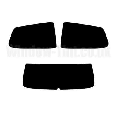Pre Cut Window Tint for VW Polo 3-door 2005-09 (Facelift) 5% Limo Black Rear - Image 1 of 4