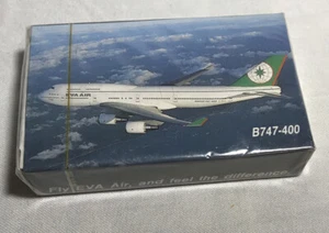 TAIWAN EVA AIR B747 - 400 Narrow Playing Cards New Wrapped airline BR deck - Picture 1 of 4