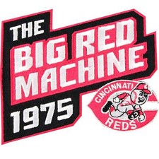 1975 Cincinnati Reds THE BIG RED MACHINE MLB World Series Champions Jersey Patch