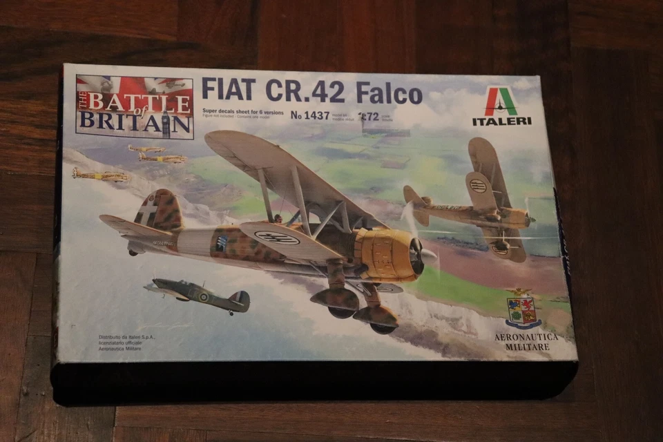 AEREO FIAT CR 42 FALCO scala 1:72 in plastica ITALERI - Immagine 1 di 1