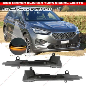 PER SEAT ATECA TARRACO COPPIA FRECCIA LATERALE FANALE FANALINO SPECCHIETTO - Foto 1 di 13