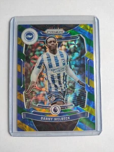 2021-22 PANINI PRIZM PREMIER LEAGUE Danny Welbeck CHOICE BLUE/YELLOW/GREEN - Zdjęcie 1 z 2