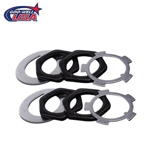 2Pcs Front Axle Hub Spindle Lock Nut Fit for Toyota Land Cruiser T100 Pick Up - Picture 1 of 6