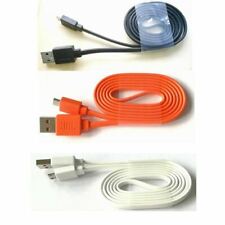 Micro USB Flat Charger Cable Cord for JBL Charge Flip 4 3 2 Pulse 2 3 Speakers