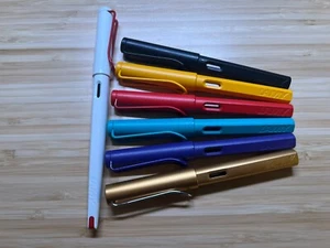 LAMY Fountain Pen Collection – 7 Pens – Limited Edition Safari, AL-star, Joy - Bild 1 von 4