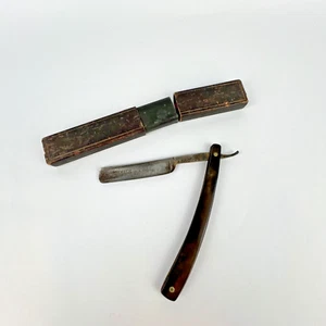 Vintage “KB Extra” Straight Razor by Krusius Brothers #35 w/ Original Box – Germ - Picture 1 of 6