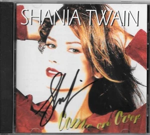 CD musicale autografo firmato Shania Twain Come On Over - Foto 1 di 2