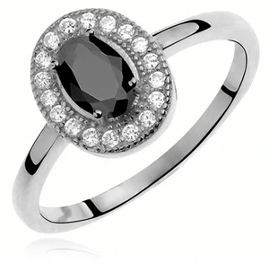 Anillo Mujer de Plata 925 Con Circonia Día San Valentín Boda Cumpleaños - Imagen 1 de 2