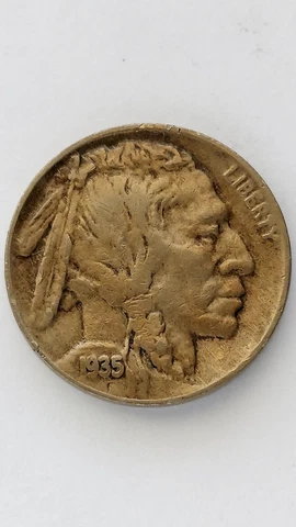 1935-D United States Buffalo Nickel Cover