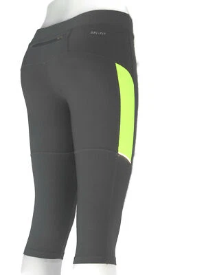 Nike Ajustadas Correr Entrenamiento Yoga Leggings Mujer Talla S Gris Medias con Cordón  Foto 1 de 4