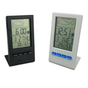 LCD Digital Thermo-Hygrometer Luftfeuchtigkeit Messgerät Thermometer Temperatur - Bild 1 von 7