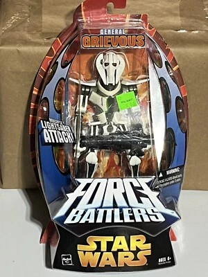 Star Wars Force Battlers General GRIEVOUS Revenge Of The Sith NUEVO SELLADO EN TARJETA Foto 1 de 2