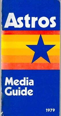 1979 Houston Astros Baseball Media Guide - Image 1 of 2