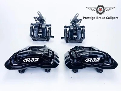 GENUINE VW GOLF 5 MK5 R R32 FULL SET OF  brake calipers 2003-2009 345/30mm BL R - Image 1 of 4