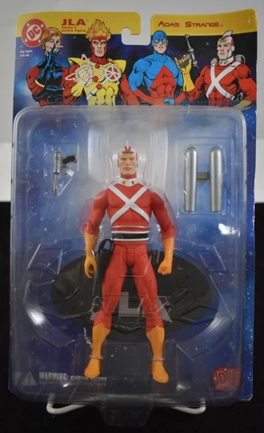 Justice League of America Adam Strange Action Figure Sealed 2004 DC Direct Toy Cover
