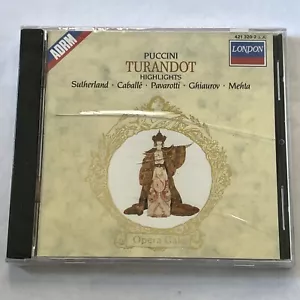 Great Arias - Audio CD By Puccini - NEW - Cracked case - See Pics - Picture 1 of 2