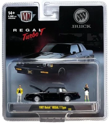M2 MACHINES DIORAMA AUTO FIGS 1987 BUICK REGAL TURBO T TYPE - Image 1 of 2