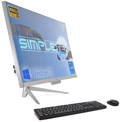 Aio All IN One i5 27 " RGB Windows 10 Pro 16GB SSD 2TB PC Computer Desktop PC - Image 1 of 4