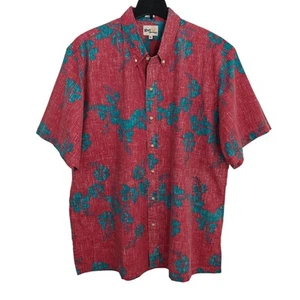 Reyn Spooner Kloth 50th State Flower Button Down Hawaiian Shirt Size 3XL Aloha - Picture 1 of 11