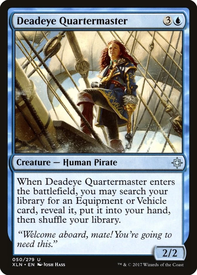 Deadeye Quartermaster 50 LP Normal Ixalan MTG EN - Image 1 of 1