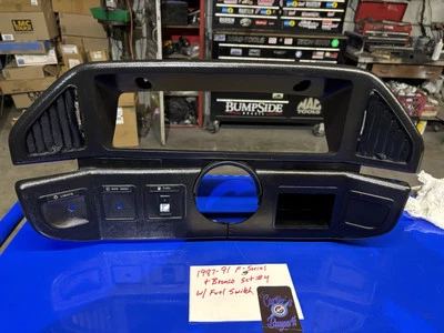 Комплект отделки ободков приборной панели кластер 1987-1991 Ford F250 F350 Bronco F150 комплект No72 - Изображение 1 из 4